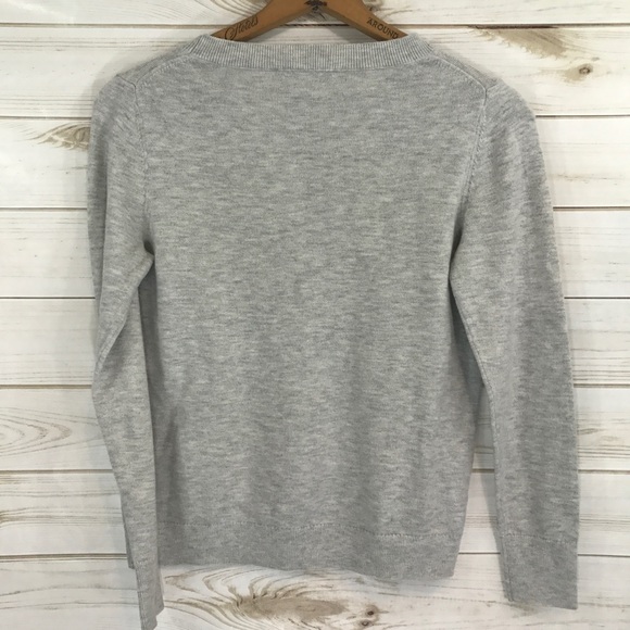 (SOLD) LOFT Soft Light Penguin Sweater, Womens Med - Picture 6 of 7